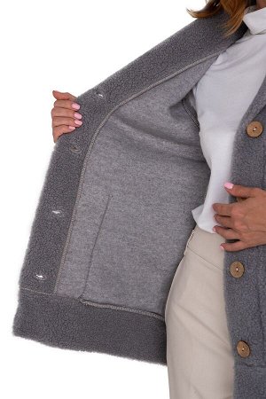 Жилет женский  CAMEL WOOL цвет СЕРЫЙ