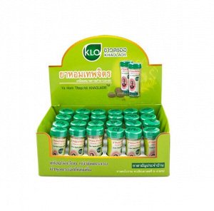 Khaolaor Ya Hom Thepchit 24 pcs.*15 tabl., Травяные таблетки для лечения сердца (тайский валидол),15 табл.