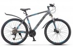 Велосипед 26 Stels Navigator 640 D V010 (рама 19) Серый/синий НОВИНКА