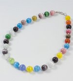 Бусы из кошачьего глаза. 8114912КГ