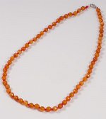 Бусы из сердолика. 8126062СД