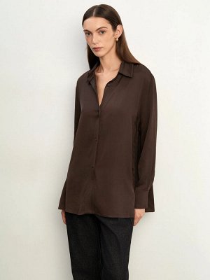 Рубашка из 100% вискозы, B3053/lungo