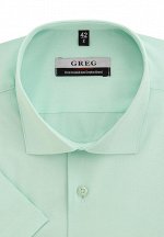 Сорочка мужская короткий рукав GREG 410/109/FR MINT_GB