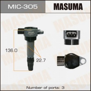 Катушка зажигания MASUMA,  COLT, COLT PLUS