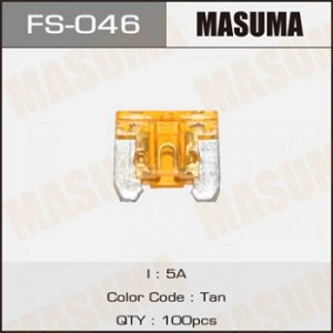 Предохр. MASUMA Флажковые mini, для NEW моделей   5А  (уп.100шт)