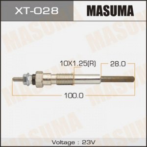 Свеча накаливания MASUMA   PT-153 /1HZ, 1HDT     (1/10/100)
