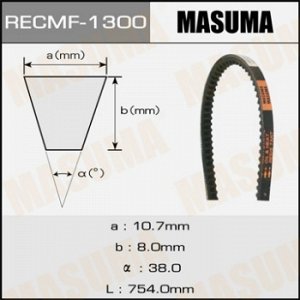 Ремень клиновидный MASUMA рк.1300 10х754 мм
