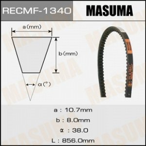 Ремень клиновидный MASUMA рк.1340 10х855 мм