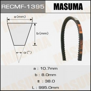 Ремень клиновидный MASUMA рк.1395 10х995 мм