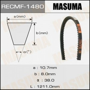 Ремень клиновидный MASUMA рк.1480 10х1211 мм