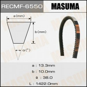 Ремень клиновый MASUMA рк.6550 13х1422 мм