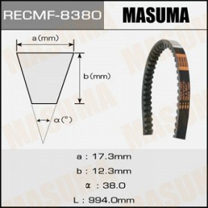Ремень клиновый MASUMA рк.8380 17х1003 мм