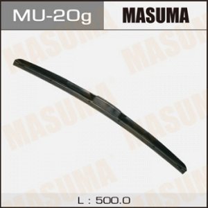 Дворник MASUMA 20'   гибридный, крюк   (500мм)              (1/10/50)