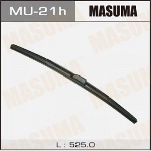 Дворник MASUMA 21'   гибридный, крюк   (525мм)  боковое крепление            (1/10/50)
