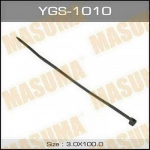 Хомут пластиковый MASUMA черный 3х100 (уп.100шт) YGS-1010
