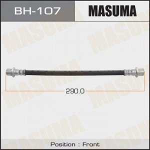 Шланг тормозной MASUMA T-  /front/  Land Cruiser Prado ##J9# (9906- ),  Surf ##N18# (0008- ) BH-107