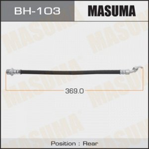 Шланг тормозной MASUMA T-  /rear/  Mark II #X9#,10#, Crown #S151 BH-103