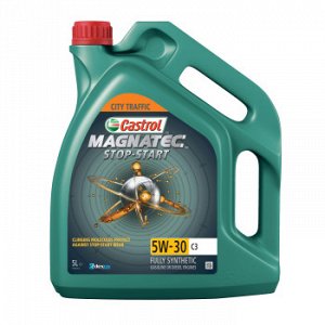 Масло моторное CASTROL Magnatec Stop-Start 5W30 SN/C3 бензин, синтетика 5л (1/4)