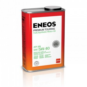 Масло моторное ENEOS Premium TOURING 5W40 SN бензин, синтетика  1л (1/20)