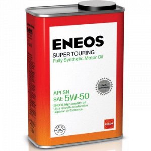 Масло моторное ENEOS Super Touring 5W50 SN бензин, синтетика 1л (1/20)