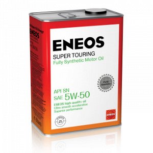 Масло моторное ENEOS Super Touring 5W50 SN бензин, синтетика 4л (1/6)