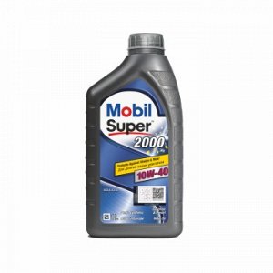 Масло моторное MOBIL Super 2000 X1 10W40 SL/CF, A3/B3 полусинтетика   1л (1/12)