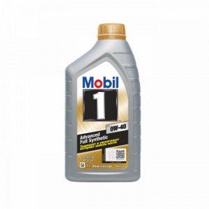 Масло моторное MOBIL-1 Advanced Full Syntetic 0W40 SN/CF, A3/B3, A3/B4 синтетика  1л (1/12)