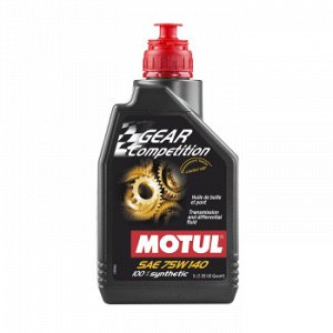 Жидкость MOTUL трансм. Gear FF Competition 75W140 GL-5 LSD, синтетика 1л (1/12)