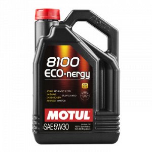 Масло моторное MOTUL 8100 Eco-nergy 5W30 SL/CF синтетика  5л (1/4)