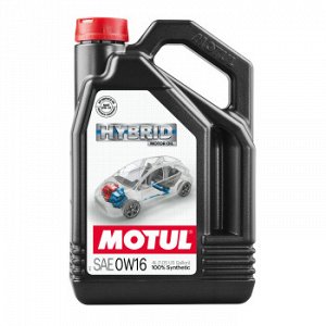 Масло моторное MOTUL HYBRID 0W16 SN синтетика 4л (1/4)