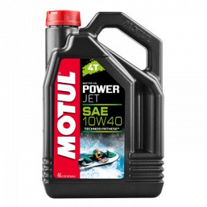 Масло четырехтактное MOTUL Powerjet 4T 10W40 для гидроциклов, синтетика 4л (1/4)