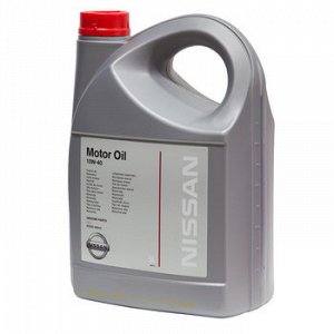 Масло моторное NISSAN 10W40 SL/CF полусинтетика 5л (1/4)