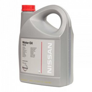 Масло моторное NISSAN 5W30 SL/CF бензин, синтетика 5л (1/3)