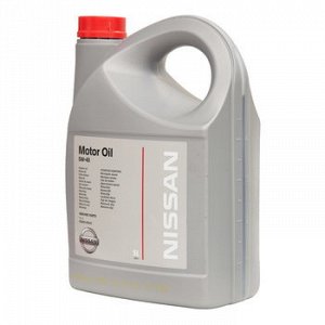 Масло моторное NISSAN 5W40 SN/CF синтетика 5л (1/3)
