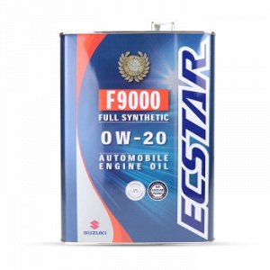 Масло моторное SUZUKI Ecstar F9000 0W20 SN/GF-5 бензин 4л (1/6)