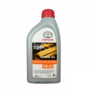 Масло моторное TOYOTA  0W20 SN/GF-5 бензин, синтетика  1л (1/12)