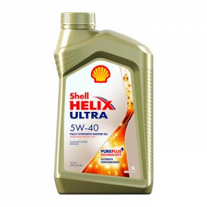 Масло моторное SHELL Helix Ultra 5W40 SN/CF, A3/B4 синтетика   1л (1/12)