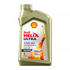 Масло моторное SHELL Helix Ultra Racing 10W60 SM/CF синтетика 1л (1/12)