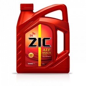 Жидкость трансмиссионная ZIC ATF  Multi HT    4л  (универсальная, повыш. вязкости с Европейкими допусками)  (1/4)