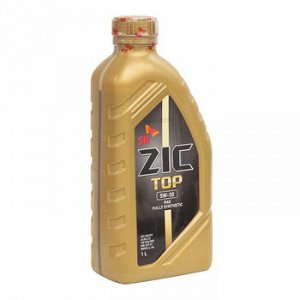 Масло моторное ZIC  TOP  5w30 SN/CF ACEA C3 (универс., премиум синт., CAT/DPF, доп. VW, MB, LL, Porsche)  1л (1/12)