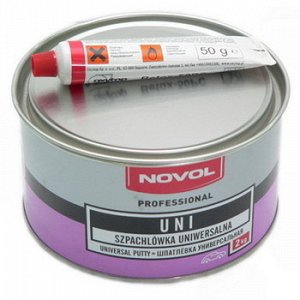 Шпатлевка NOVOL  универсальная UNI   2кг    +отв.50g (1шт.х50g)      1/6