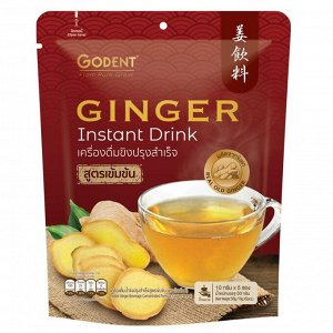 Тайский Имбирный гранулированный чай REAL GOLD GINGER Godent