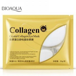 Коллагеновые патчи глаз BIOAQUA Crystal collagen 9046234