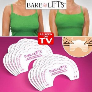 Наклейки для поднятия бюста Bare Lifts, 10 штук в упаковке 903983