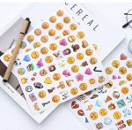 Наклейки Emoji 4 листа, 192 шт 9046277