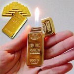 Зажигалка &quot;Слиток золота плоский под Zippo&quot; 903189