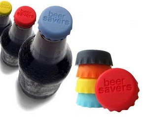 Набор пробок для бутылок "Beer savers" 6 шт. 903965