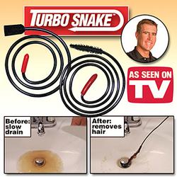 Инструмент Turbo Snake для чистки стоков + крючок 903982