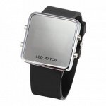 LED-часы &quot;Зеркальная поверхность&quot;. Цвет черный 903374