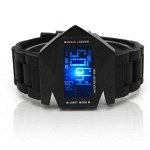 LED-часы «Истребитель» Черный ремешок 903470